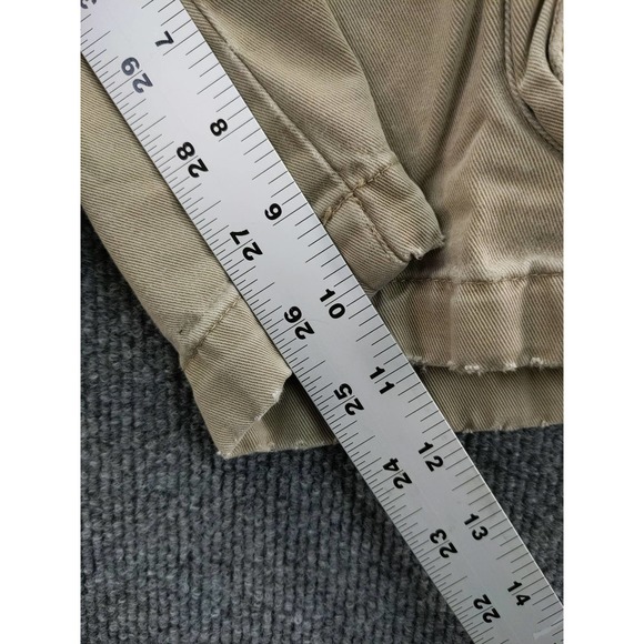 Mens Wrangler Cargo Shorts Size ? 16W 10 Inseam Tan Khaki Pockets SEE DESC - Picture 9 of 9